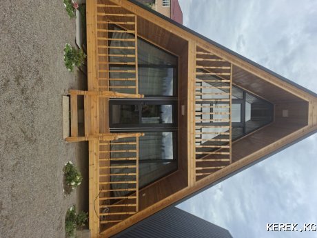 ? A-Frame House в селе Тон | Южный берег Иссык-Куля | Уютный отдых у озера ?