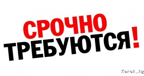 СРОЧНО ТРЕБУЮТСЯ